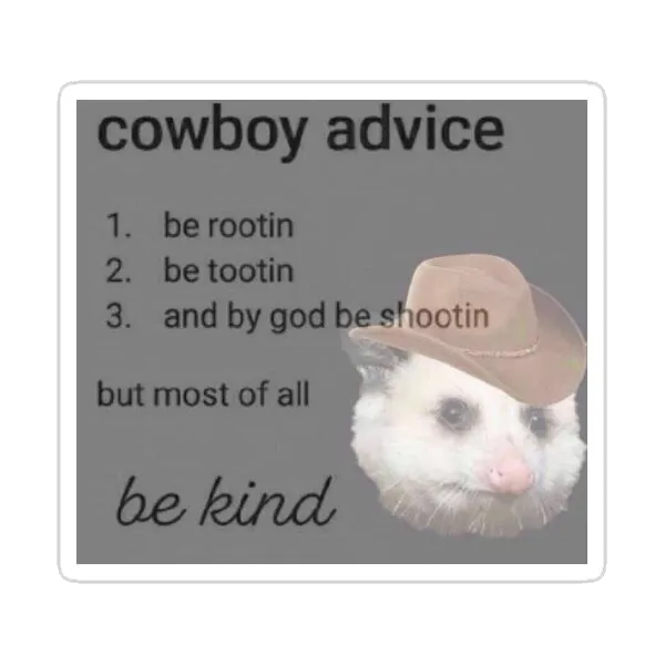 Совет ковбоя