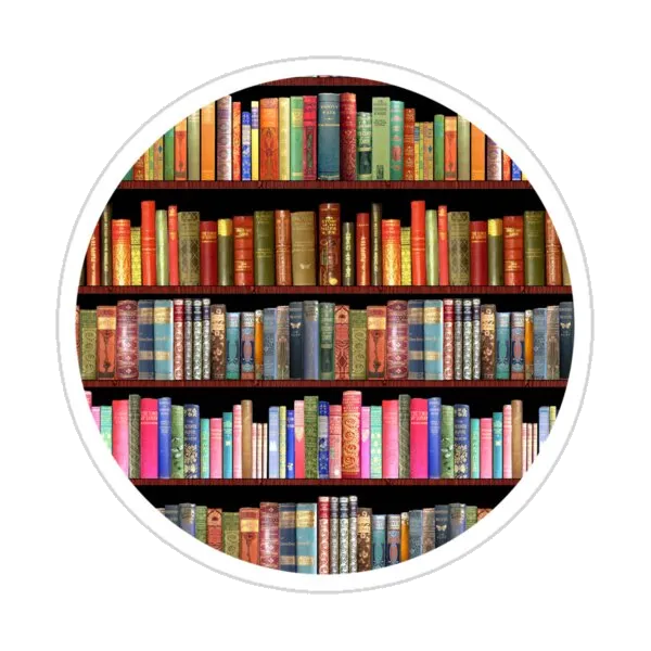 Книжный червь, антикварная библиотека, винтажная книжная полка