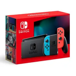 Nintendo Switch на белом фоне