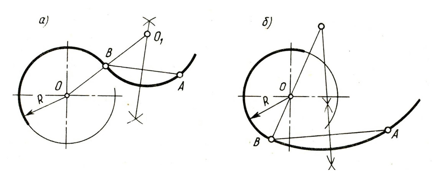 Какие из точек на рисунке 124 принадлежат окружности с центром о кругу с центром о
