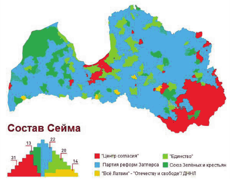 Этническая карта латвии