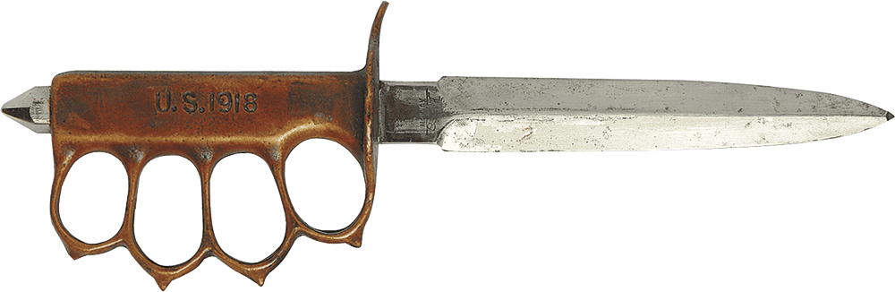 Траншейный нож 1917. Траншейный нож м1918. Нож-кастет m1918.