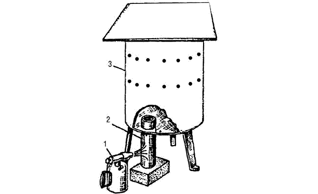 Коптильня горячего копчения из бочки 200л своими руками чертежи