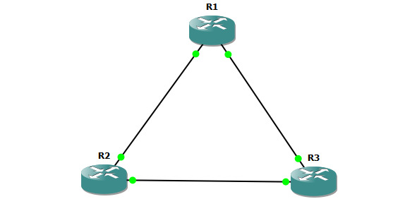 Простой сети. Динамическая маршрутизация Rip gns3. OSPF картинки. Рисунок 1 - сеть с OSPF маршрутизаторами. OSPF между двумя длинками.