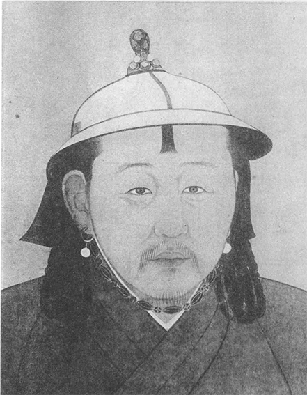 Портрет Чингисхана Династия юань. Хань Шичжун. Хасуми Великий Хан.
