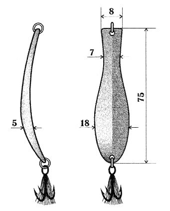 Самодельные блесны для ловли щуки и окуня летом чертежи