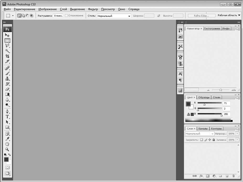 Заполнить контур. Фотошоп окно программы. Photoshop cs3 Интерфейс. Старый фотошоп Интерфейс. Строгий текст в Adobe Photoshop.
