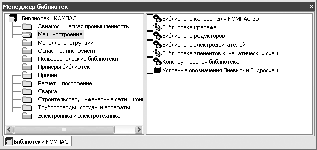 Где библиотека в компасе. Менеджер библиотеки. Менеджер библиотек компас. Менеджер библиотек в компас 3d 20. Менеджер библиотеки компас v20.