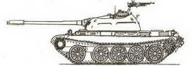 Командирский танк Т-54АК (СССР)