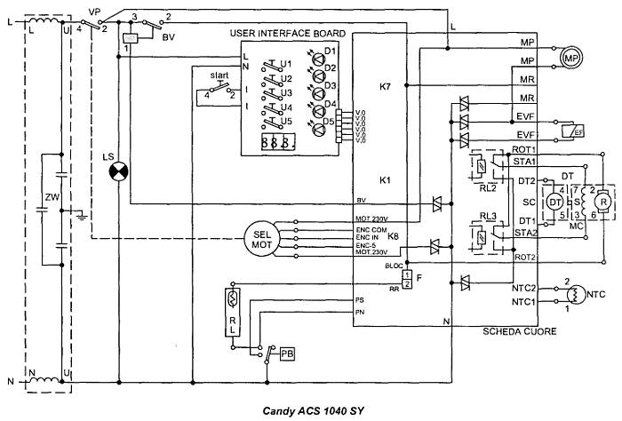 Модуль invensys 475540 схема