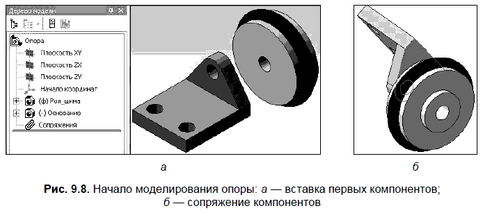 Выполните твердотельное моделирование детали представленной на рисунке ниже