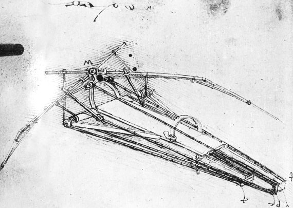Когда леонардо да винчи сидел над чертежами летательной машины сочинение