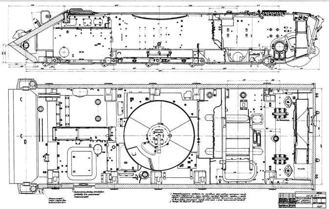 Чертежи корпуса танка т 72