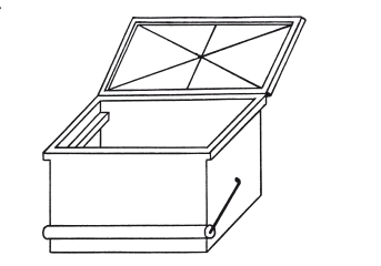 Чертеж ящика пчеловода