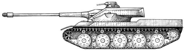 Как нарисовать танк amx 50 b