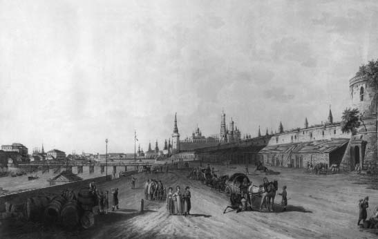 Столица в 1812 году. Москва до пожара 1812