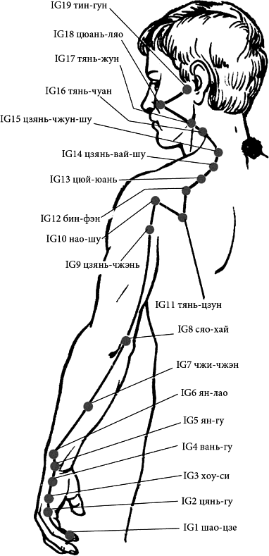 Меридиан тонкого кишечника. Канал тонкого кишечника акупунктурные точки. Меридиан тонкого кишечника точки акупунктуры. Меридиан тонкого кишечника топография точек акупунктуры. Канал Толстого кишечника акупунктурные точки.