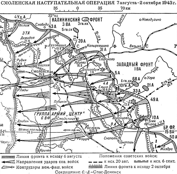 Карта операций вов