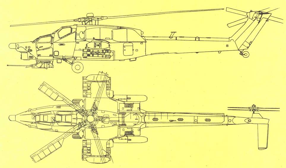 Ми 28 чертеж