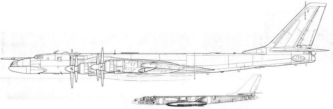 Ту 160 чертеж