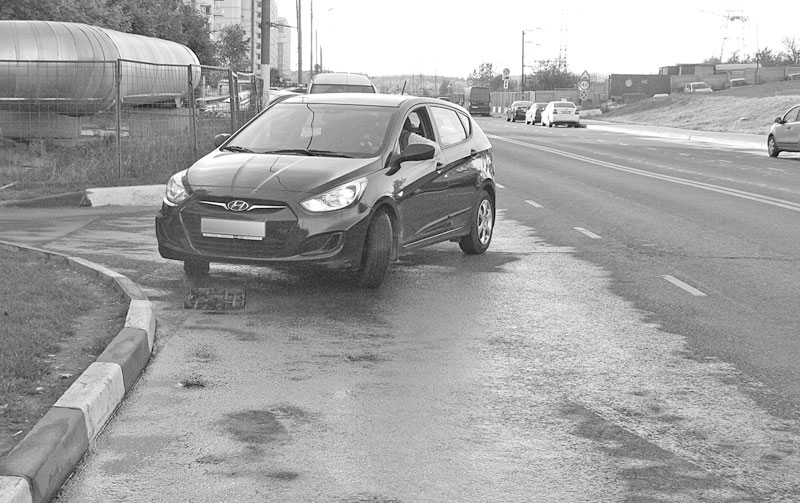 Въезд во двор задним ходом