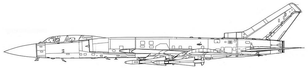 Самолет ту 128 чертежи