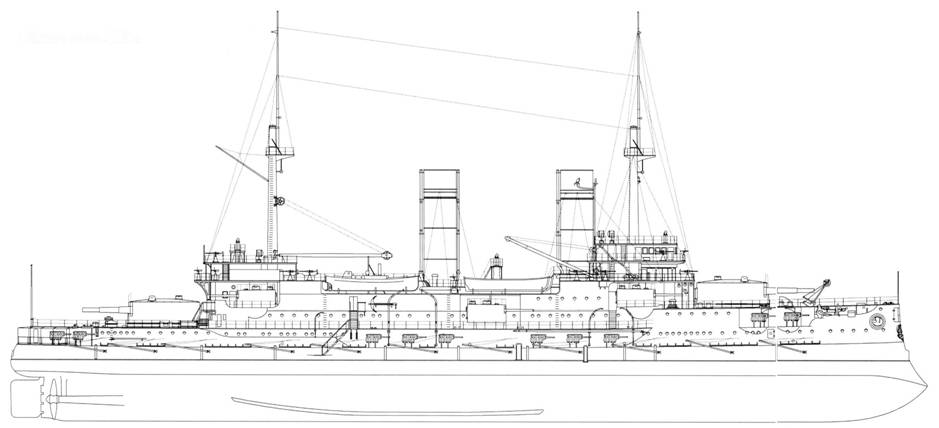 Броненосец слава чертежи