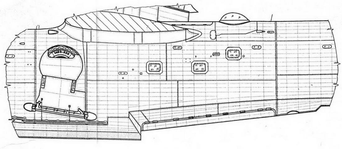 Бе 200 чертеж