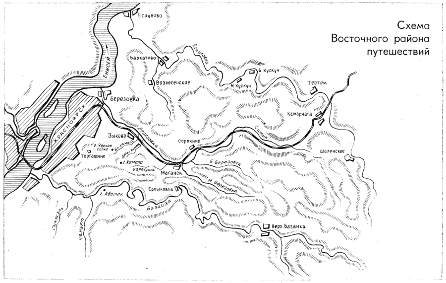 Базаиха красноярск карта