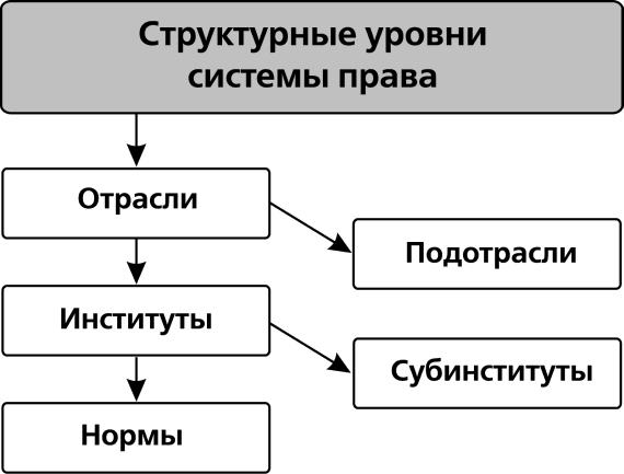 Составьте схему система законодательства