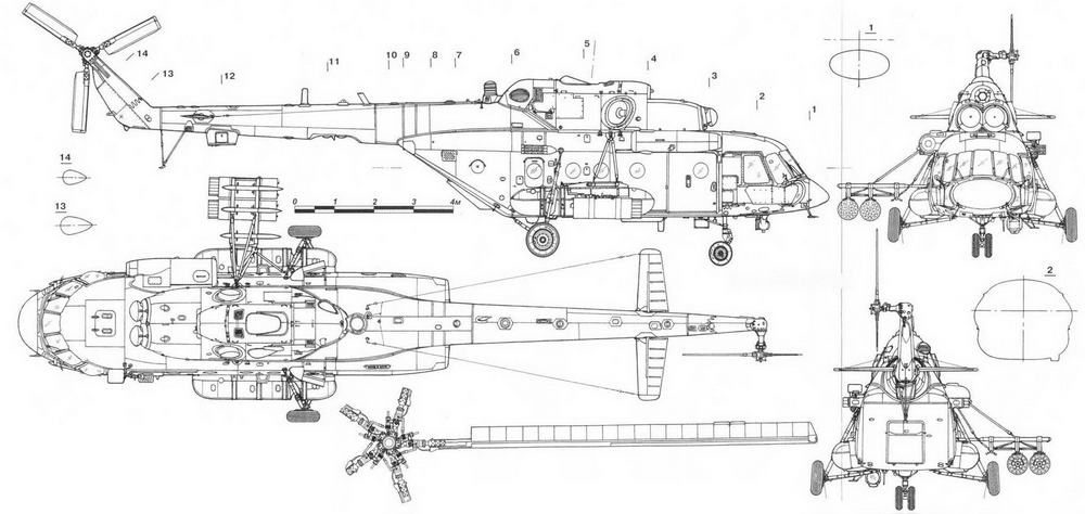 Ми 171 чертеж