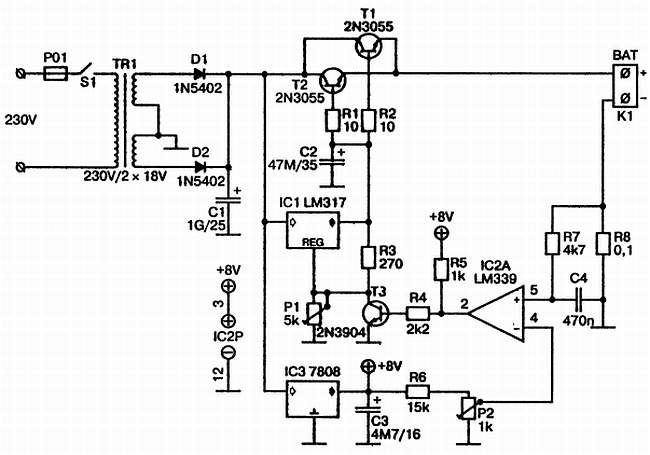 Зарядное устройство hitachi uc12sd схема