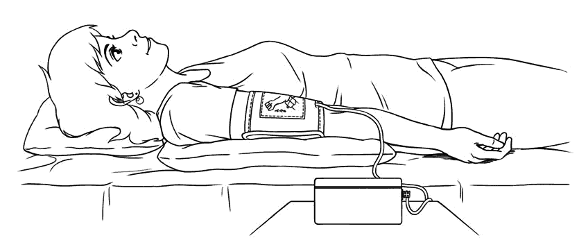 Измерение артериального давления (ад). Положение при измерении артериального давления. Пульс лежа сидя и стоя норма. Какое давление в норме лежа. Измерение давления в яремной вене.