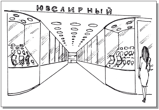 Витрина спортивного магазина рисунок 7 класс