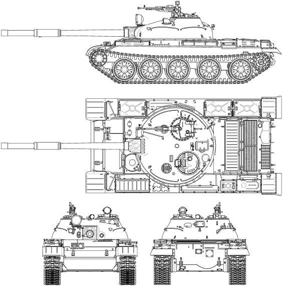 Т 62 чертежи