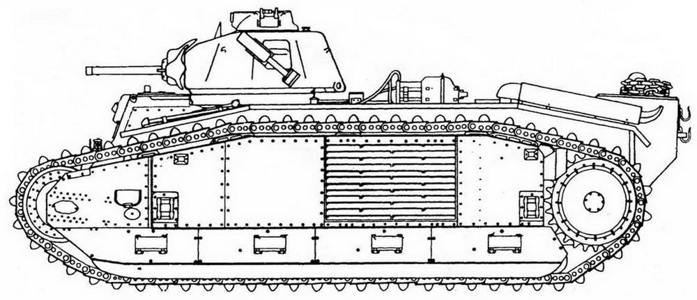 Чертежи танков франции