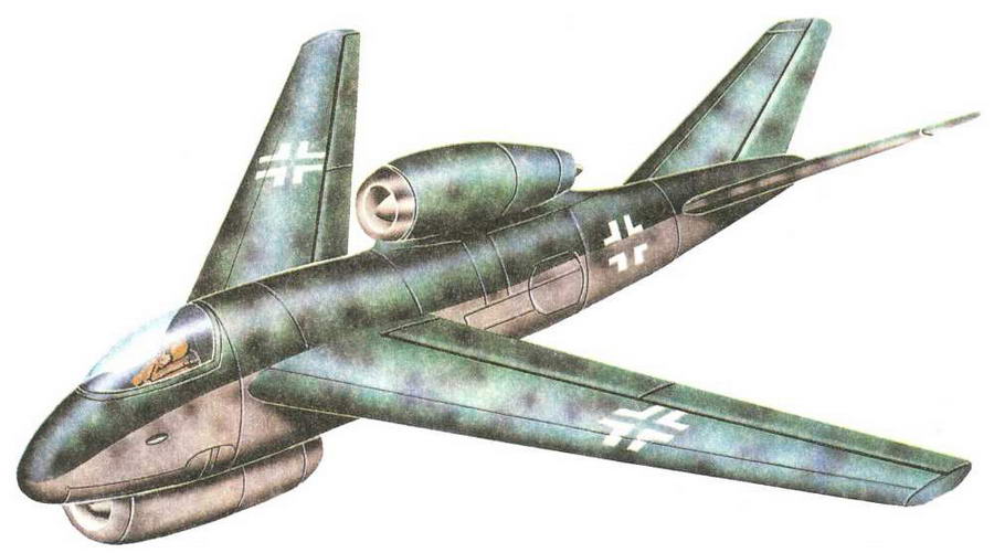 Полете 59. Heinkel p.1073. Секретные проекты Люфтваффе. Секретные проекты истребителей Люфтваффе. Авиаконструктор Хейнкель.