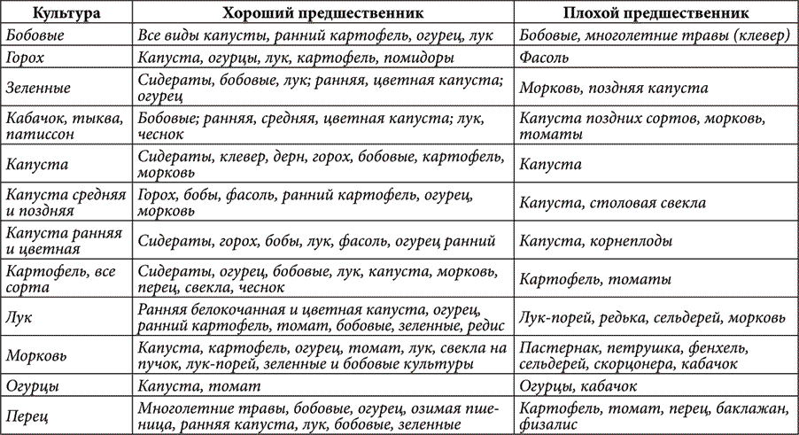 Таблица предшественников посадки огородных растений. Таблица севооборота посадки овощей на огороде. Таблица севооборота овощных культур на огороде предшественники. Севооборот таблица предшественников овощных культур.