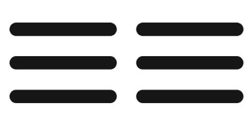 Гексаграмма кунь. Триграмма Кунь. Триграмма вектор. Триграммы книга перемен. Триграмма Кунь PNG.