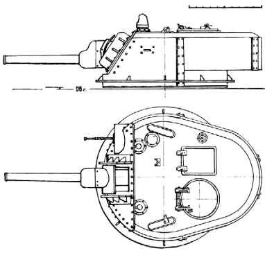 Чертеж пушки ф 34