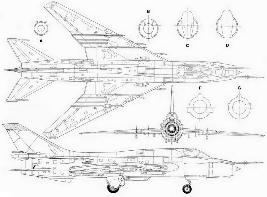 Су 17 чертеж