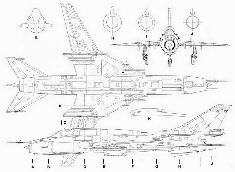 Су 17 чертеж