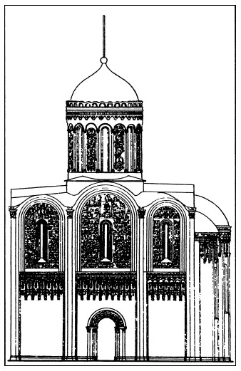 Схема дмитриевского собора во владимире