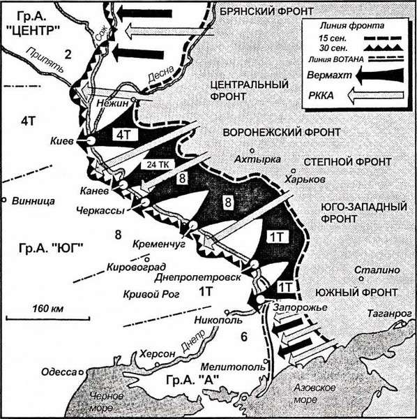 Карта миус фронта 1943 год оригинал