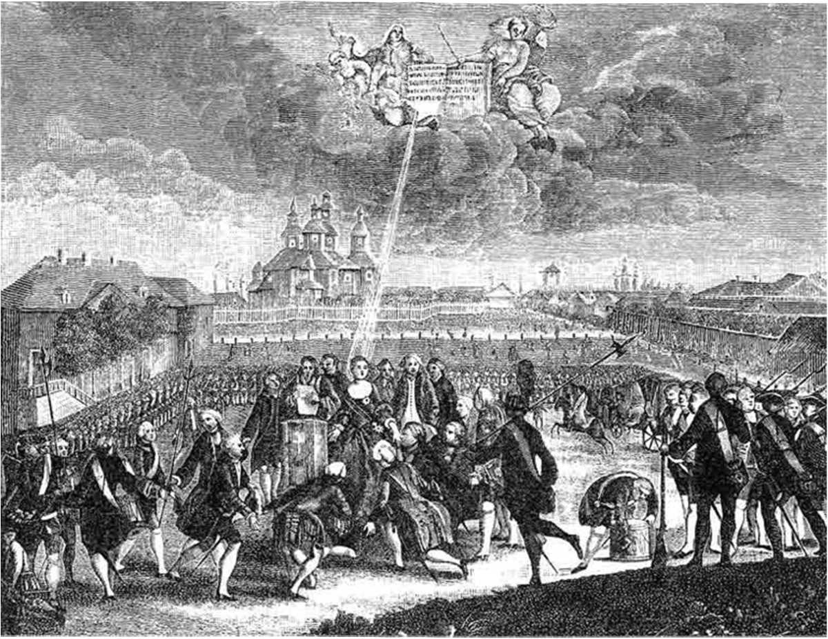 Дворцовый переворот 1762 Измайловский полк