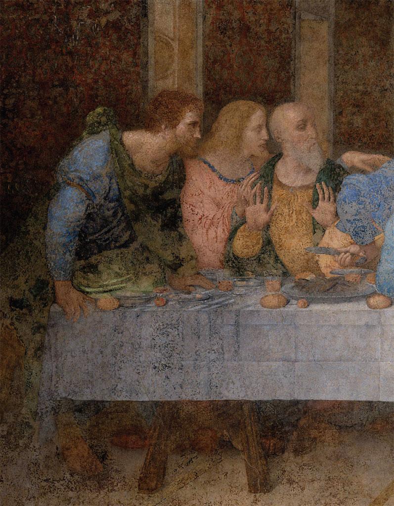 Тайны картины тайная вечеря. Леонардо да вини Тайная вечерня. Тайная вечеря (1498), Леонардо да Винчи. Картина да Винчи Тайная вечеря. Фреска да Винчи Тайная вечеря.