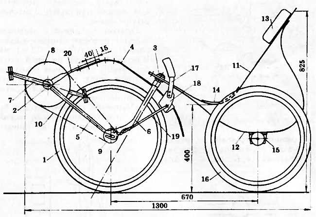 Веломобиль надежда в краснова чертежи