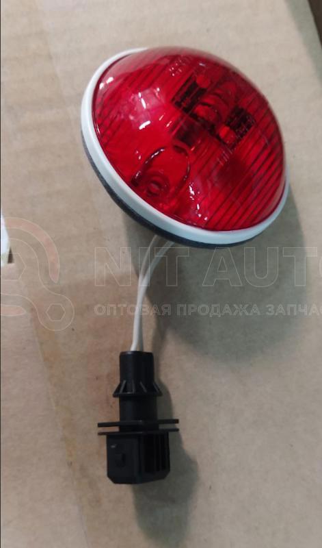Фонарь ПАЗ-3237, ЛИАЗ-5292   габаритный задний верхний красный круглый от Автоэлектроконтакт, артикул — 52.3731-03