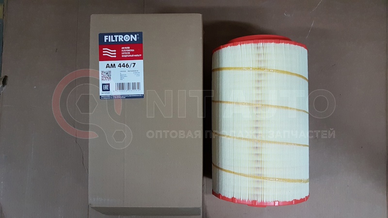 Фильтр воздушный ЛиАЗ дв. МАН D0836  x30 от FILTRON, артикул — AM446/7