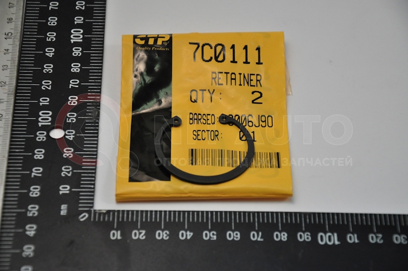 Кольцо стопорное поршневого пальца ЛиАЗ 5256 дв. CAT от CTP, артикул — 7C0111